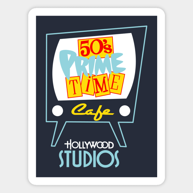 50's Prime Time Cafe Magnet by Lunamis